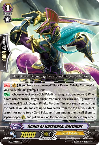 Scout of Darkness, Vortimer
