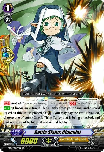 Battle Sister, Chocolat