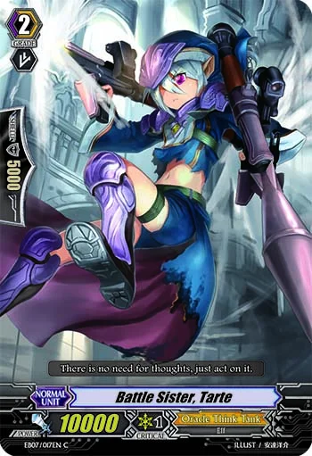 Battle Sister, Tarte