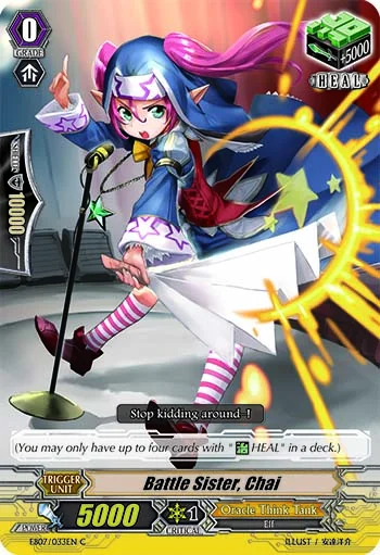 Battle Sister, Chai