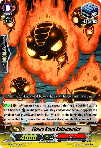 Flame Seed Salamander