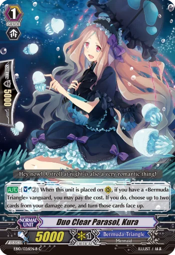 Duo Clear Parasol, Kura