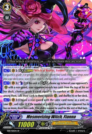 Mesmerizing Witch, Fianna