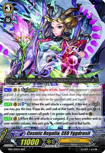 Cosmic Regalia, CEO Yggdrasil