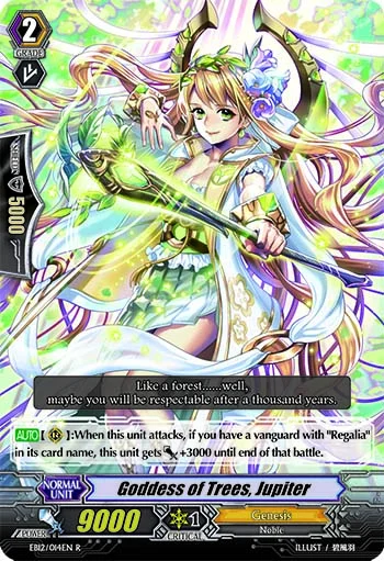 Goddess of Trees, Jupiter