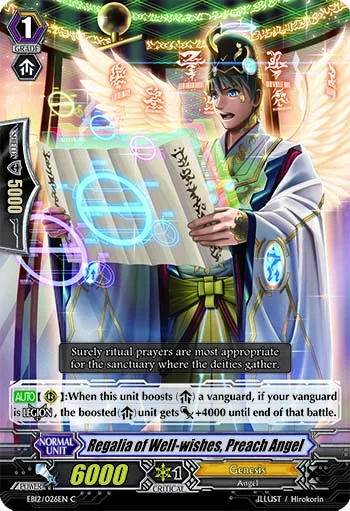 Regalia of Well-wishes, Preach Angel