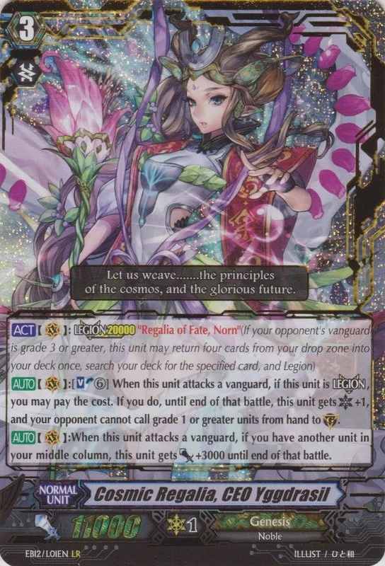 Cosmic Regalia, CEO Yggdrasil