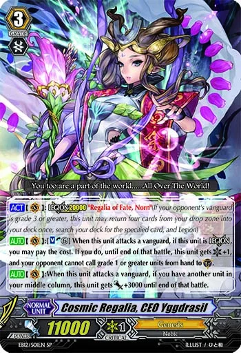 Cosmic Regalia, CEO Yggdrasil