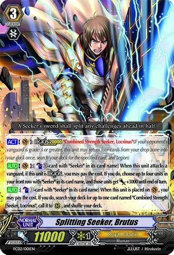 Splitting Seeker, Brutus