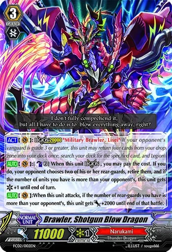Brawler, Shotgun Blow Dragon