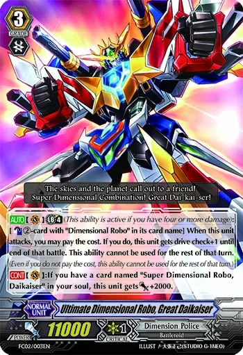 Ultimate Dimensional Robo, Great Daikaiser