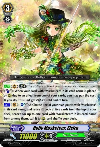 Holly Musketeer, Elvira