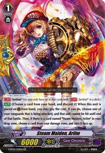 Steam Maiden, Arlim