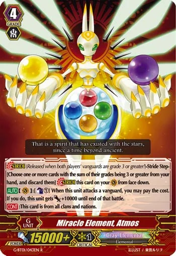 Miracle Element, Atmos