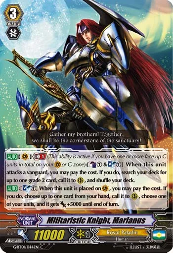 Militaristic Knight, Marianus