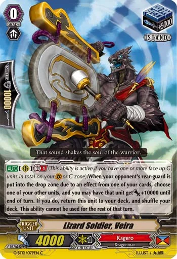 Lizard Soldier, Veira