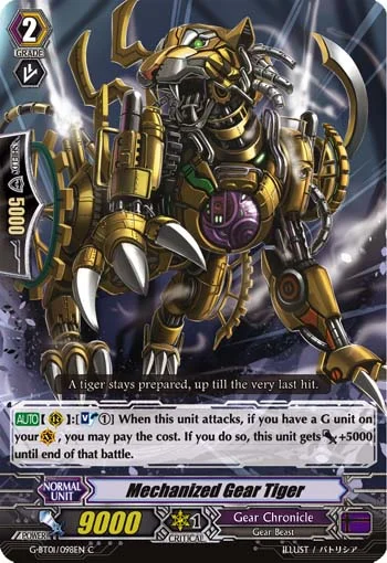 Mechanized Gear Tiger