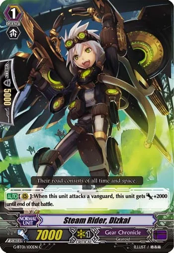 Steam Rider, Dizkal