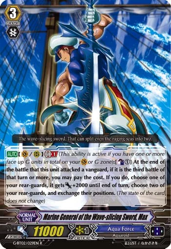 Marine General of the Wave-slicing Sword, Max