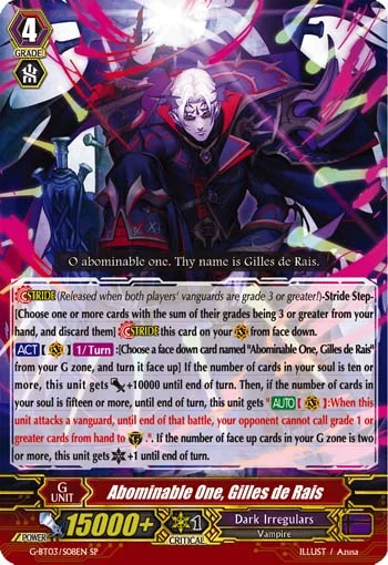 Abominable One, Gilles de Rais