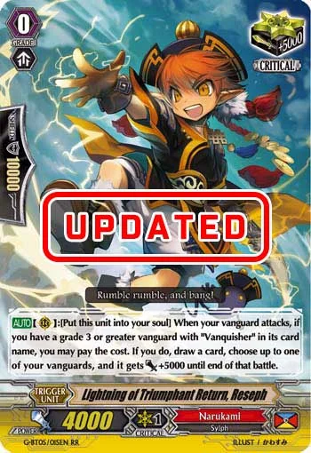 Lightning of Triumphant Return, Reseph