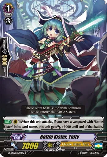 Battle Sister, Taffy