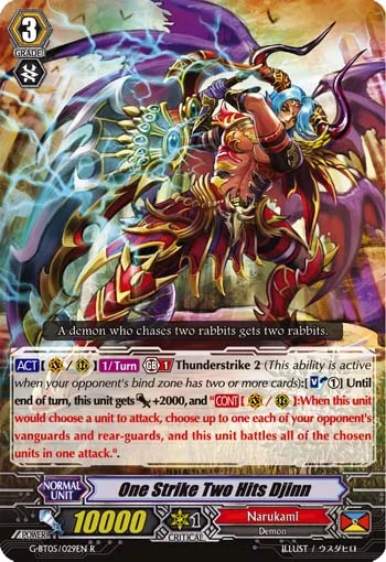 One Strike Two Hits Djinn