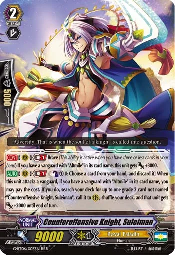Counteroffensive Knight, Suleiman