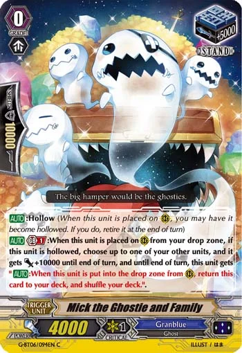 Mick the Ghostie and Family