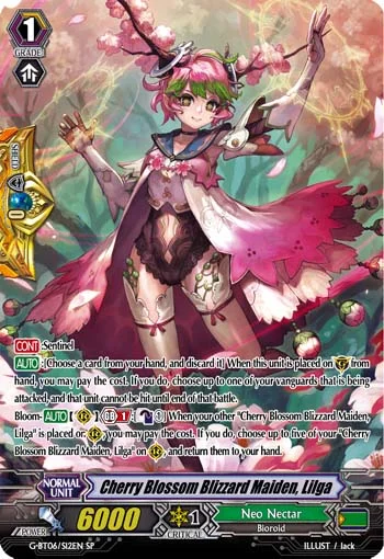 Cherry Blossom Blizzard Maiden, Lilga
