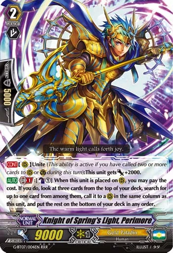 Knight of Spring's Light, Perimore