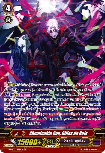 Abominable One, Gilles de Rais