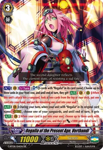 Regalia of the Present Age, Verthandi