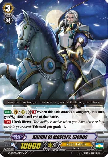 Knight of Mastery, Glenus
