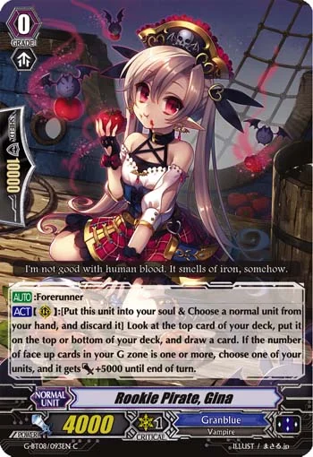 Rookie Pirate, Gina