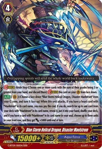 Blue Storm Helical Dragon, Disaster Maelstrom