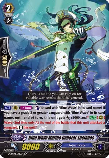 Blue Wave Marine General, Lucianos