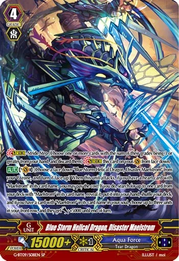 Blue Storm Helical Dragon, Disaster Maelstrom