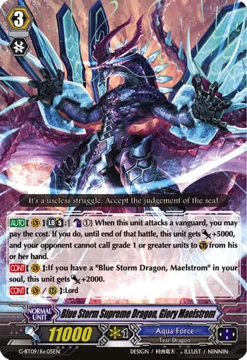 Blue Storm Supreme Dragon, Glory Maelstrom