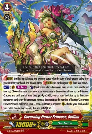 Governing Flower Princess, Selfina
