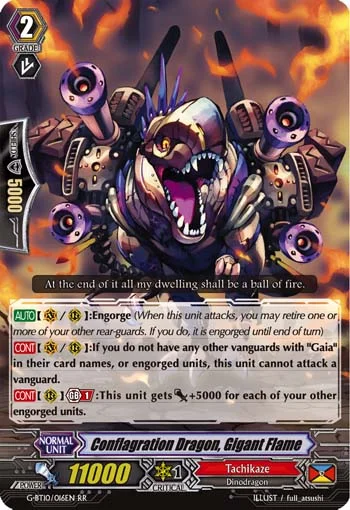 Conflagration Dragon, Gigant Flame