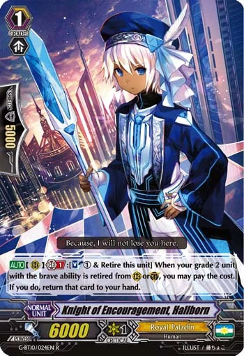 Knight of Encouragement, Hallborn