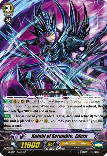 Knight of Scramble, Edern