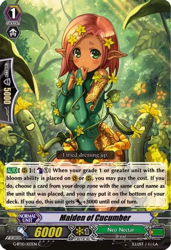 Maiden of Cucumber