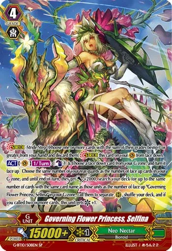 Governing Flower Princess, Selfina