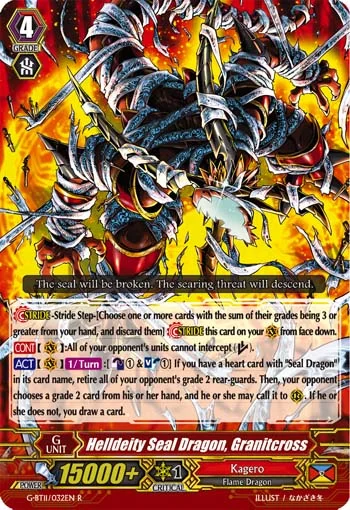 Helldeity Seal Dragon, Granitcross