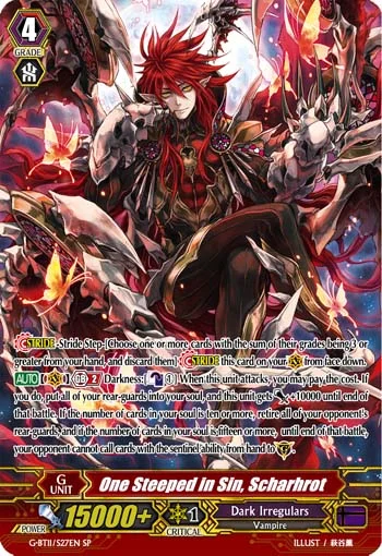 One Steeped in Sin, Scharhrot