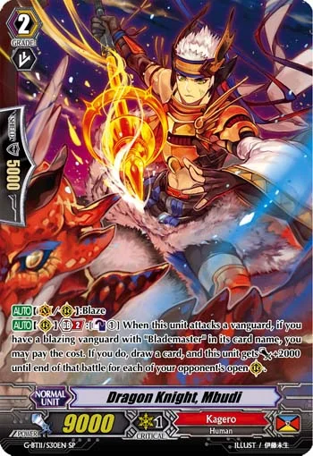 Dragon Knight, Mbudi