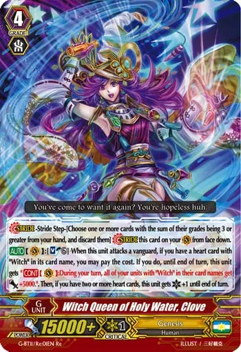 Witch Queen of Holy Water, Clove