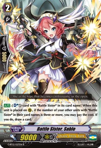 Battle Sister, Sable
